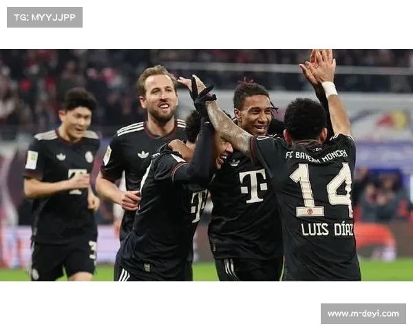 从0-1到5-1:拜仁下半场狂轰五球逆转莱比锡,格纳布里凯恩双双破门